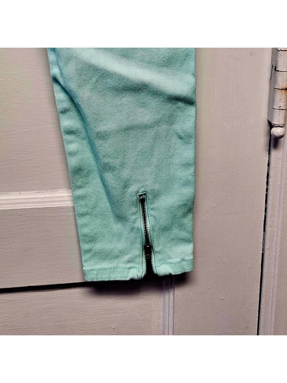 Kardashian Kollection Mint Low Rise Skinny Jeans Size 12 - Picture 7 of 7
